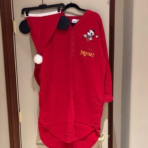 Mickey Mouse Flannel Pajama Nightshirt
